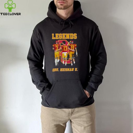 Caleb Williams Palmer and Leinart Usc Trojans Legend QBU Heisman u signatures hoodie, sweater, longsleeve, shirt v-neck, t-shirt