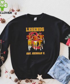 Caleb Williams Palmer and Leinart Usc Trojans Legend QBU Heisman u signatures hoodie, sweater, longsleeve, shirt v-neck, t-shirt