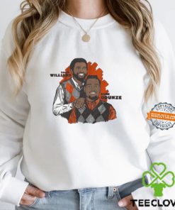 Caleb williams and rome odunze duo portrait t shirts