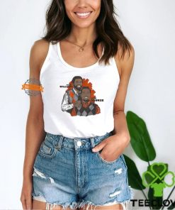 Caleb williams and rome odunze duo portrait t shirts