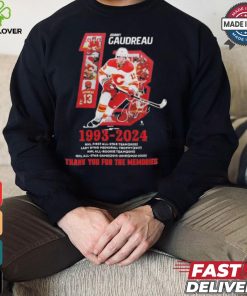 Calgary Flames Johnny Gaudreau 1993 2024 Thank You For The Memories Signature Shirt