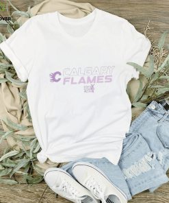 Calgary Flames Levelwear Hockey Fights Cancer Birch T Shirt 1 Calgary Flames Levelwear Hockey Fights Cancer Birch T Shirt