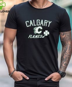 Calgary Flames Levelwear Women's St. Patrick's Day Paisley Clover shirt