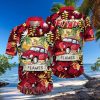 Calgary Flames NHL Flower Unisex Hawaiian Shirt