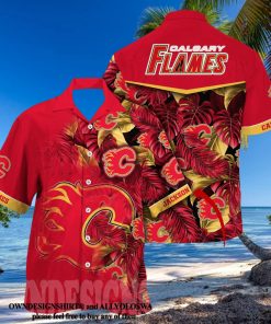 Calgary Flames NHL Unisex Hawaiian Shirt