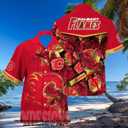 Calgary Flames NHL Unisex Hawaiian Shirt