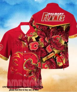 Calgary Flames NHL Unisex Hawaiian Shirt