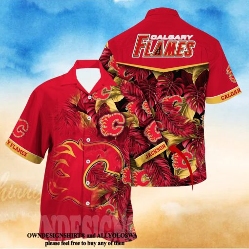 Calgary Flames NHL Unisex Hawaiian Shirt