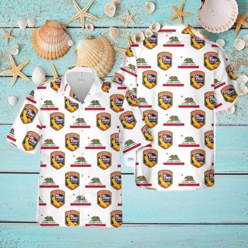 California Department of Forestry and Fire Protection Hawaiian Shirt Men And Women Gift Aloha Beach