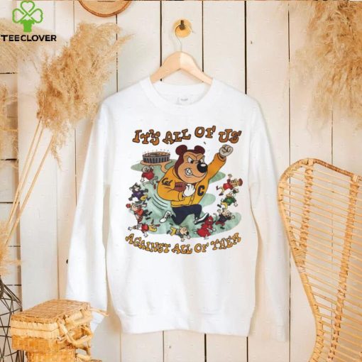 California Golden Bears It’s all of us against all of them cartoon hoodie, sweater, longsleeve, shirt v-neck, t-shirt