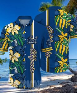 California Golden Bears NCAA Floral Full Printing 3D Hawaiian Shirt