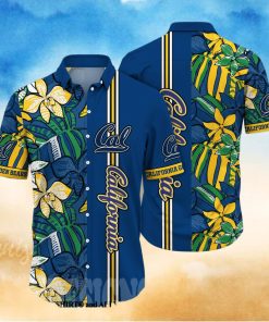 California Golden Bears NCAA Floral Full Printing 3D Hawaiian Shirt