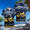 BYU Cougars Palms Tree Hawaiian Shirt