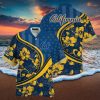 Kansas City Chiefs And Beach Short Casual Full Printing Hawaiian Shirt