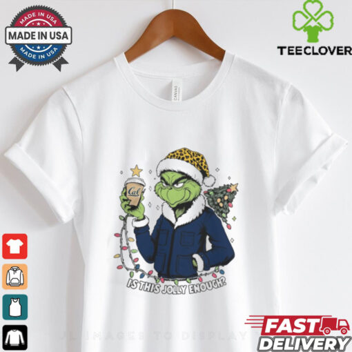 California Golden Bears x Santa Grinch Is This Jolly Enough Merry Christmas Shirt