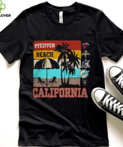 California Pfeiffer Beach Sports Team Logo Shirt