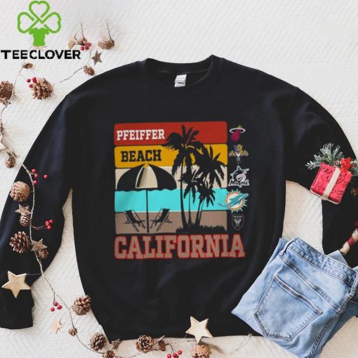 California Pfeiffer Beach Sports Team Logo Shirt