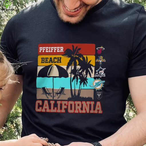 California Pfeiffer Beach Sports Team Logo Shirt