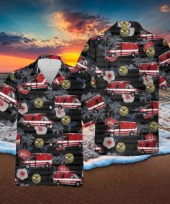 California San Francisco Fire Rescue Ambulance Hawaiian Shirt Men And Women Gift Aloha Beach