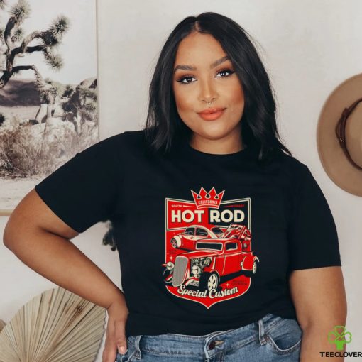 California South Coast Hot Rod retro car logo shirt