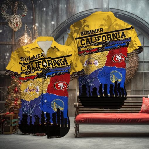 California Sport Teams Hawaiian Shirt Gift For Big Fans