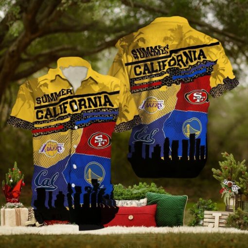 California Sport Teams Hawaiian Shirt Gift For Big Fans