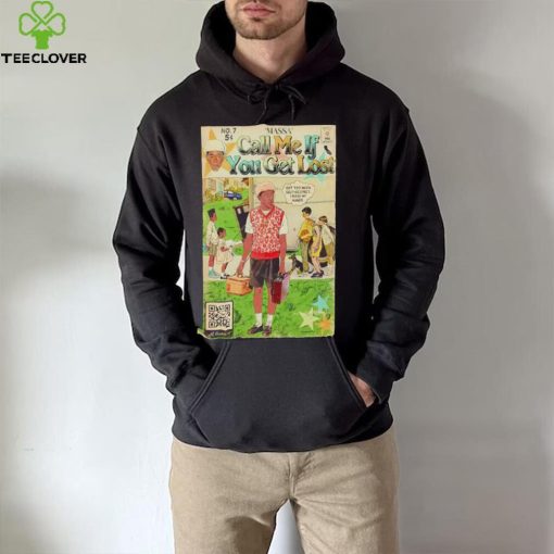 Call me if you get lost retro comic shirt