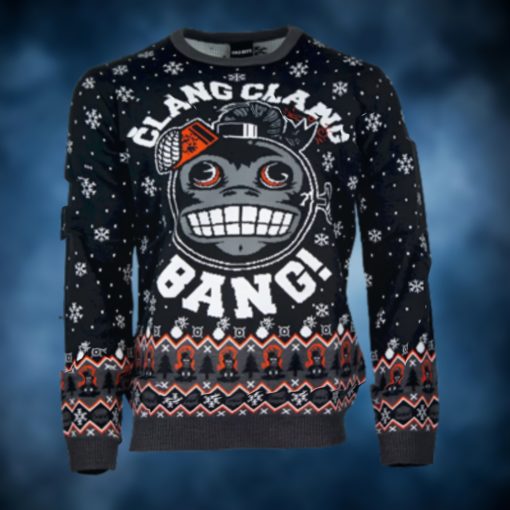 Call of Duty Monkey Bomb Ugly Christmas Sweater