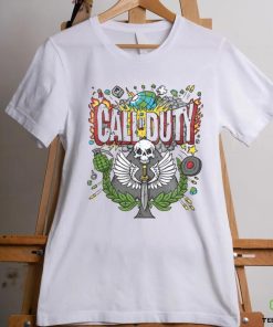 Call of Duty Skate Design Yellow T Shirt