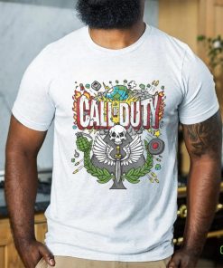 Call of Duty Skate Design Yellow T Shirt