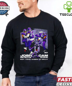 Cam Bynum and Josh Metellus Minnesota Vikings not your average celly shirt
