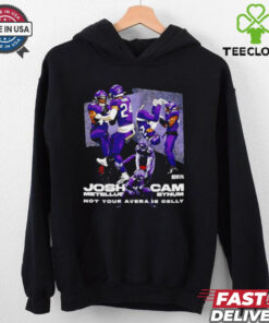 Cam Bynum and Josh Metellus Minnesota Vikings not your average celly shirt