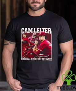 Cam Leiter National Pitcher of the week vintage bootleg shirt