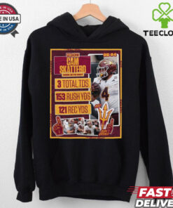 Cam Skattebo In Win AT Oklahoma State Cowboys 3 Total TDS 153 Rush YDS 121 Rec YDS Shirt