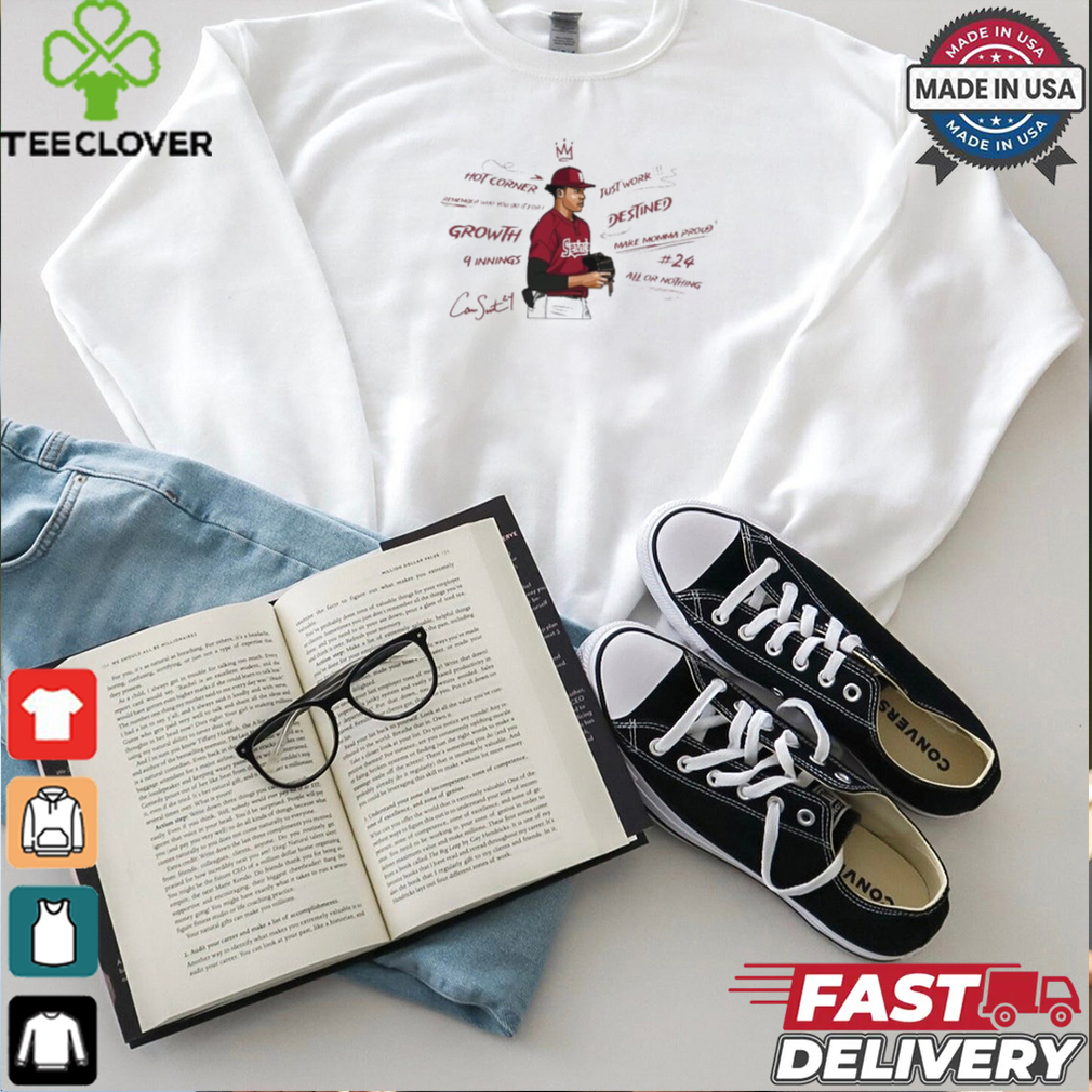Cam Smith Florida State Seminoles hot corner just work all or nothing signature shirt Cam Smith Florida State Seminoles hot corner just work all or nothing signature shirt