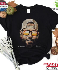 Cam Talbot Detroit 500 Games F&B WHT Shirt