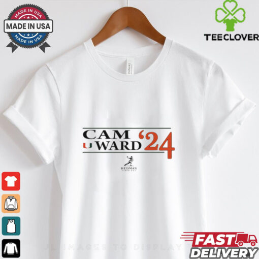 Cam Ward ’24 Heisman Finalist Statement Miami Hurricanes shirt