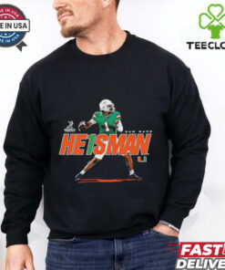 Cam Ward Miami Hurricanes Heisman Finalist Individual caricature shirt