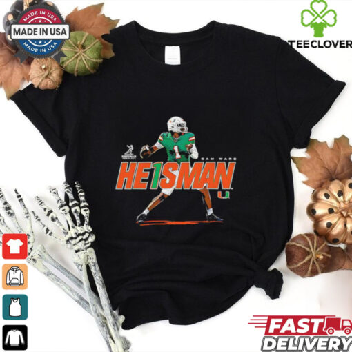 Cam Ward Miami Hurricanes Heisman Finalist Individual caricature shirt