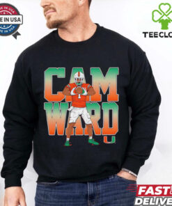 Cam Ward Miami Hurricanes Individual Caricature shirt
