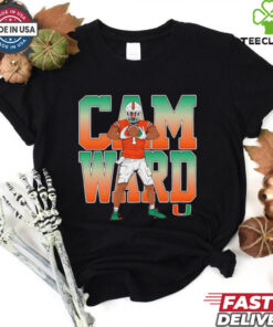 Cam Ward Miami Hurricanes Individual Caricature shirt