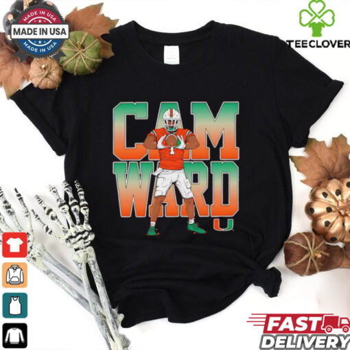 Cam Ward Miami Hurricanes Individual Caricature shirt