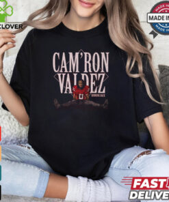 Cam’Ron Valdez Texas Tech Red Raiders Running Back College Player Name t shirt