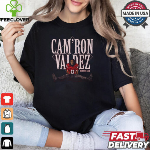 Cam’Ron Valdez Texas Tech Red Raiders Running Back College Player Name t hoodie, sweater, longsleeve, shirt v-neck, t-shirt