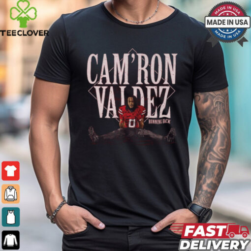 Cam’Ron Valdez Texas Tech Red Raiders Running Back College Player Name t hoodie, sweater, longsleeve, shirt v-neck, t-shirt