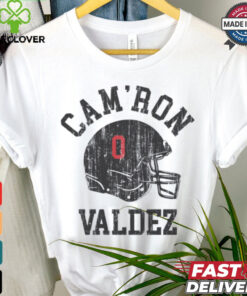 Cam_Ron Valdez College Helmet Font shirt 2 Cam_Ron Valdez College Helmet Font shirt