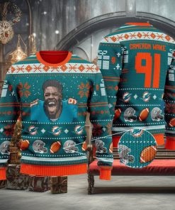 Cameron Wake miami dolphins NFL Knitted Xmas Sweater Gift Men And Women