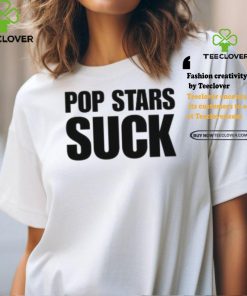 Camila Cabello Wearing Pop Stars Suck Shirt