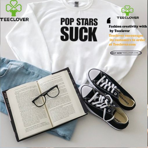 Camila Cabello Wearing Pop Stars Suck Shirt