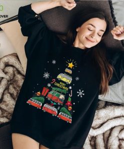 Camper Christmas Tree T Shirt Family Xmas Shirts Gifts For Camping Lovers
